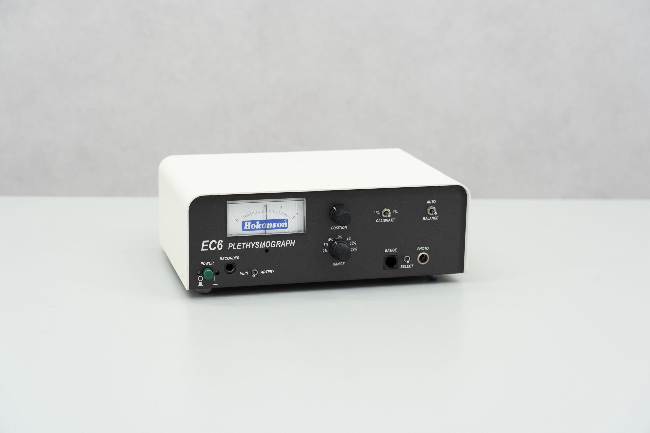 Hokanson EC6 Plethysmograph for arterial inflow and venous testing