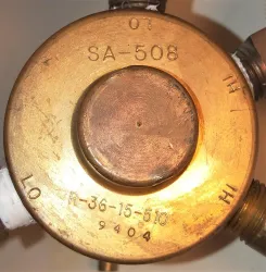 Prest-O-Lite R-36-15-510 Acetylene Regulator - CGA 510, 2 of 3