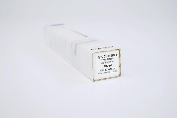 Hamilton Gerstel SyrC G100-22S-3 1710 N CTC 100 µL Chromatography Autosampler Syringe 203077/04-cover