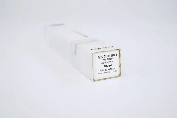 Hamilton SyrC G100-22S-3 1710 N CTC 100 µL Autosampler Syringe 203077/04