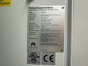 Stirling Ultracold UltraCold -86C Ultra Low Temperature Laboratory Freezer, 3 of 3