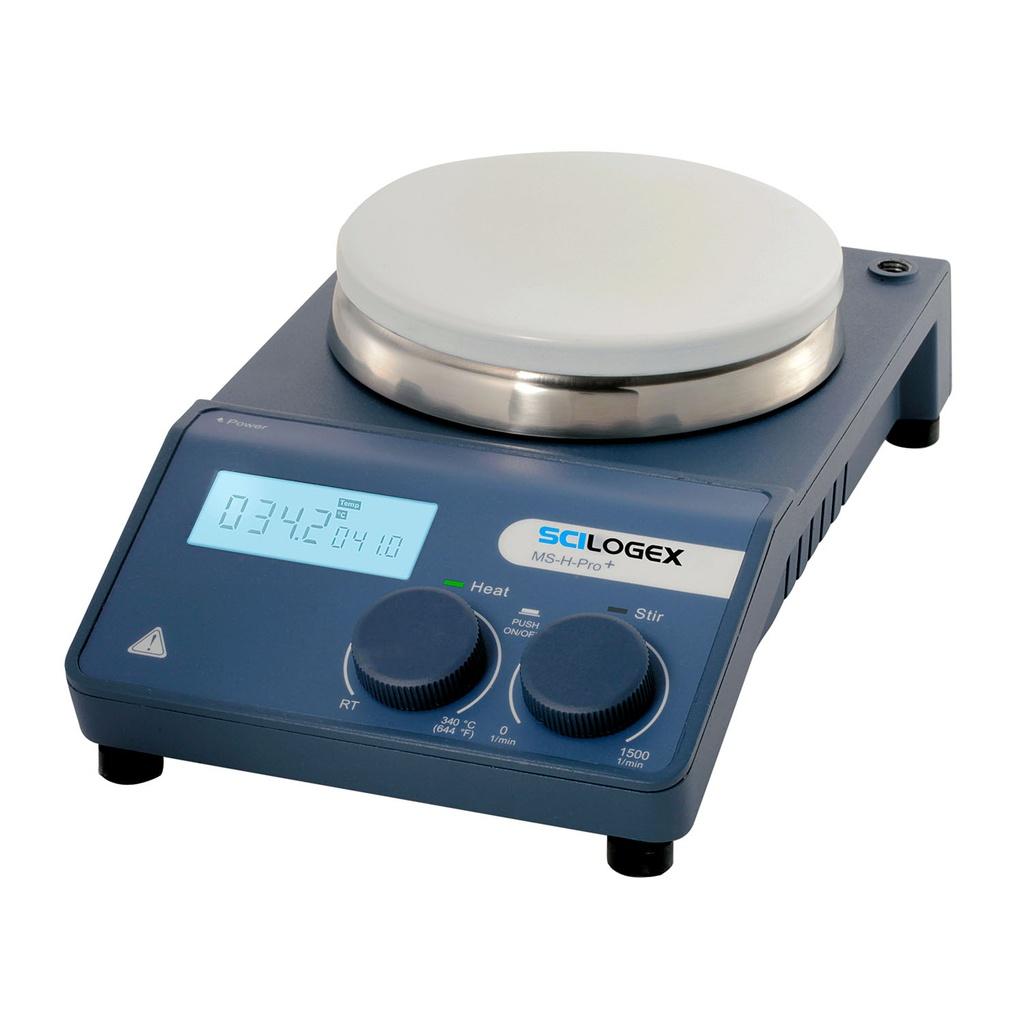 SCILOGEX SCI340-ProT Digital Hotplate Stirrer with Timer, 340ºC Max, 1500 rpm