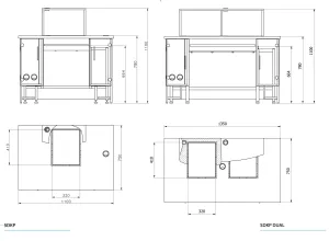 Radwag PSW/DUAL Professional Dual Weighing Workstation, 3 of 4