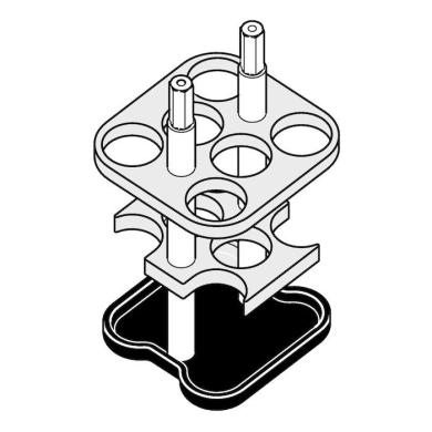 Eppendorf 6 x 15ml Adapters for A-4-38 Rectangular Buckets, Cat. #: 022639366-cover