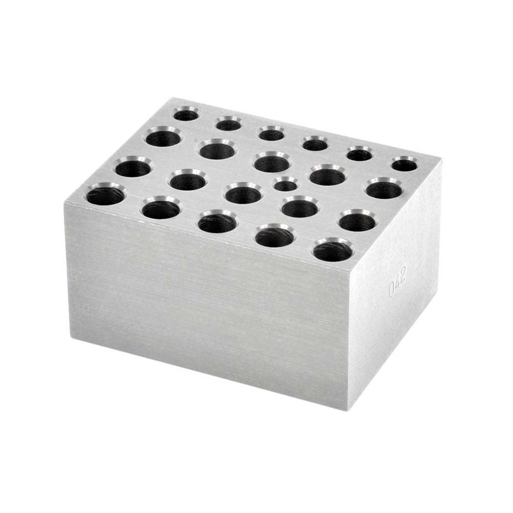 Ohaus 30400194 Modular Combination Heat Block, 0.5 mL, 1.5 mL, 2 mL Tubes