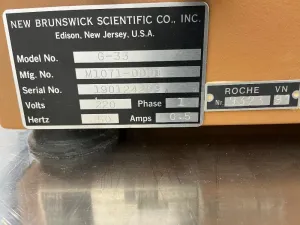 New Brunswick Scientific G-33 Gyrotory Orbital Mixer for Controlled Sample Agitation, 2 of 3