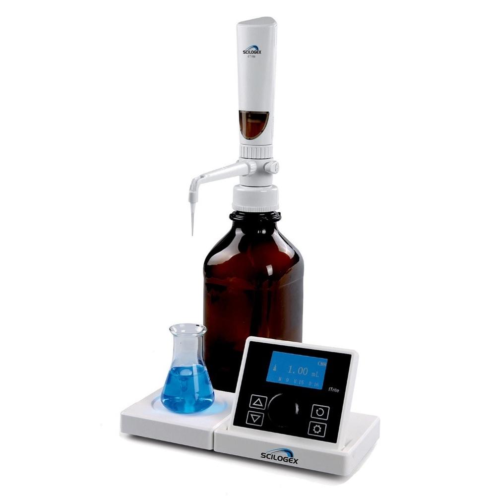 Scilogex iTrite Electronic Motorized Digital Bottletop Burette, 0.01-99.99ml, 110-240V