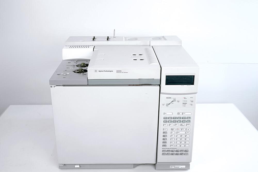 Agilent 6890N Gas Chromatograph with Split/Splitless Injection, Dual FID Detectors and Dual Injectors