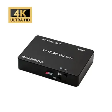 Inspectis HD-140-U 4K External HDMI Image & Video Recorder for U-Series Digital Microscopes