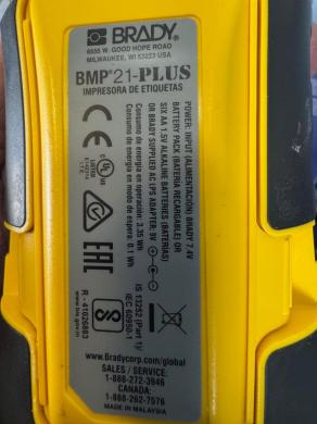 Brady BMP 21-PLUS Portable Handheld Industrial Label Printer-cover