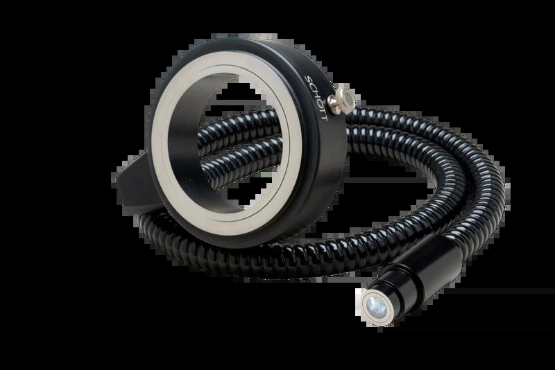 Schott A22050 Ringlight for Leica S4E/S6E Microscopes with ESD-Safe Conductive Finish