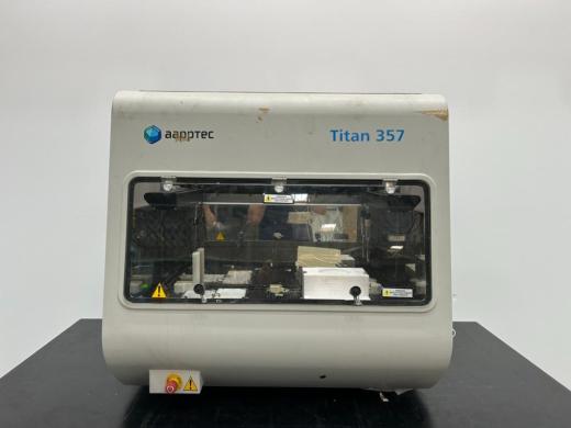Aapptec Titan 357 Automated Peptide Synthesizer System with Workstation-cover