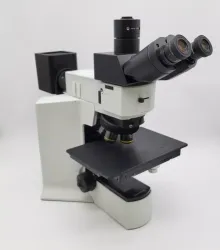 Olympus BX51M Metallurgical Microscope with Polarization and Brightfield/Darkfield Illumination, 2 of 6
