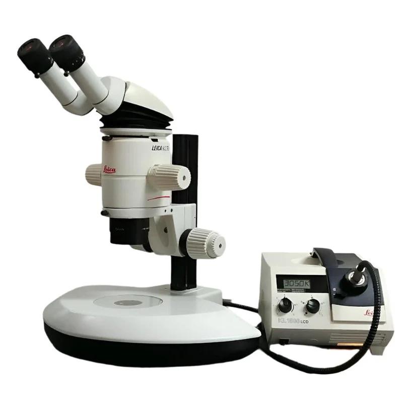 Leica MZ75 Stereomicroscope with KL 1500 Fiber Optic Illuminator