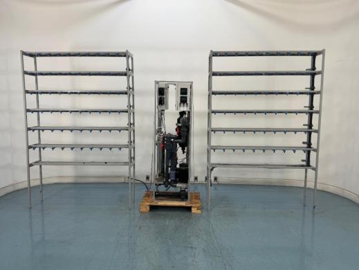 Daniolab Zebrafish Filtration System with 2 IVT Rack Systems for Aquaculture Research-cover