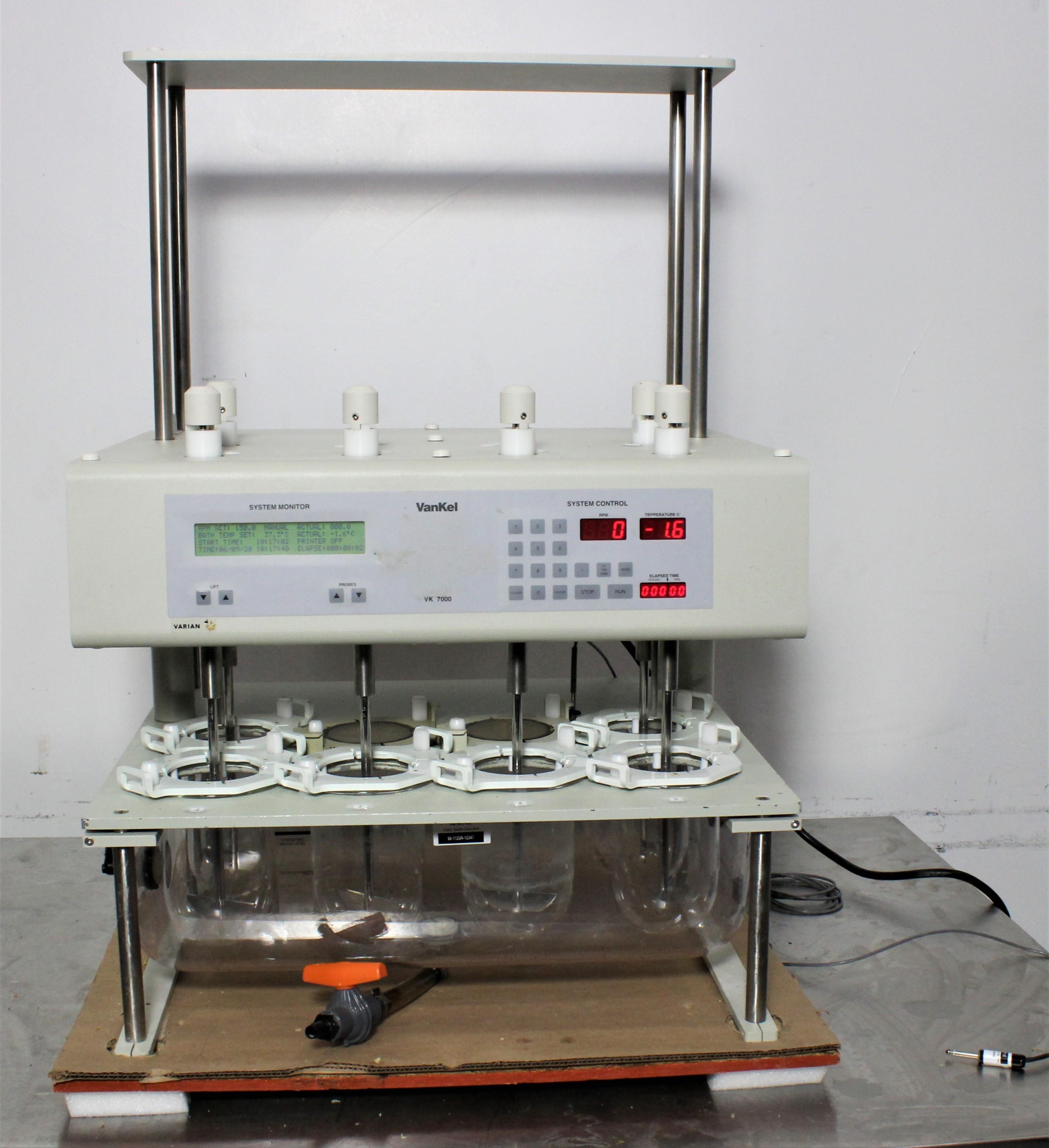VanKel VK 7000 Microprocessor-Controlled Dissolution Testing System with Automation Features