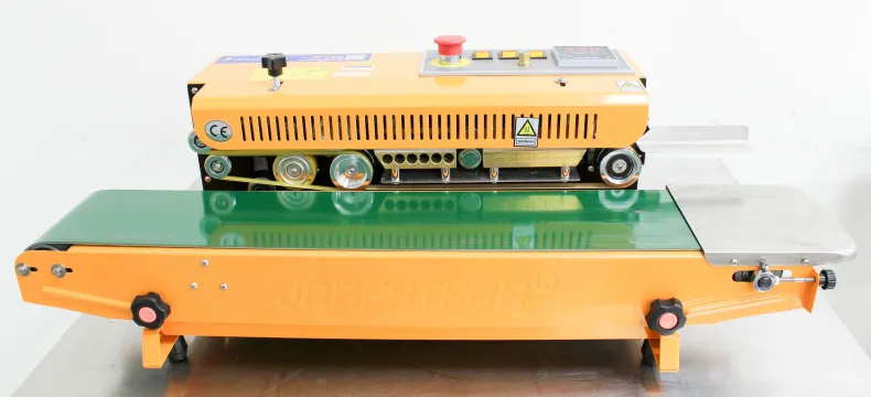 JORESTECH E-CBS-630D Continuous Band Sealer with Dual Operation for Heat-Sealing Bags