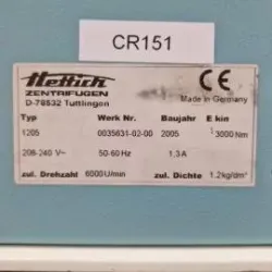 Hettich Rotofix 32 Centrifuge, 7 of 8