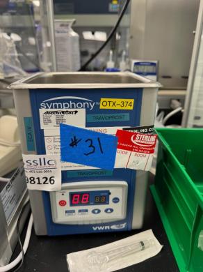 VWR Symphony Ultrasonic Bath Laboratory Cleaner-cover