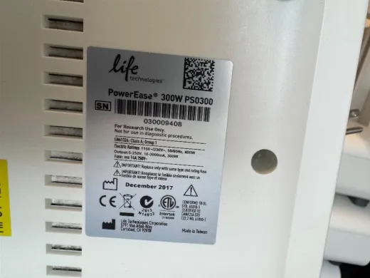 Life Technologies PowerEase 300W Single-Channel Electrophoresis Power Supply
