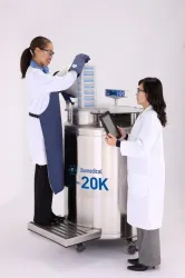 IC Biomedical LABS20K-CS LN2 Cryogenic Freezer System with CS200 Controller for 19,500 x 2ml Vials, 2 of 2