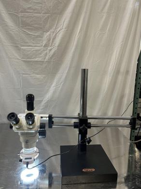 Omano Zoom Stereo Boom Microscope with Binocular Head and Heavy-Duty Boom Stand-cover