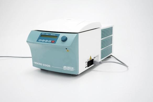 Hettich Mikro 200R Refrigerated Microcentrifuge with 2426-B Rotor-cover