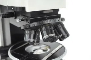 Carl Zeiss Jena Jenavert Trinocular Fluorescence Metallurgical Microscope 5x 10x 20x 50x 100x, 9 of 11