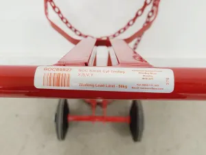 BOC Small Cylinder Trolley Models X, S, V, Y for Laboratory Gas Cylinder Handling, 5 of 13