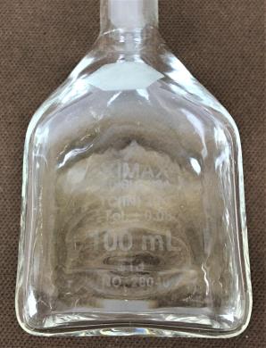 Kimble 28040-100 KIMAX Class A Square 100mL Volumetric Flask-cover