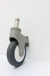 Vulcan CPSB5-250 Polyurethane Swivel Casters with Optional Brakes, 5in Diameter, 300lb Capacity, 4 of 6