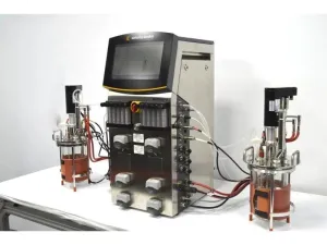 Sartorius Stedim Biostat B Twin Bioreactor with 2-Liter Autoclavable Glass SW Vessels, 15 of 33