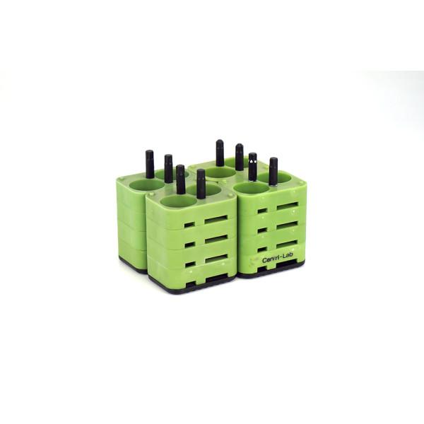 Thermo Heraeus 75003816 Round Bottom Centri-Lab Adapter, 50mL, Green