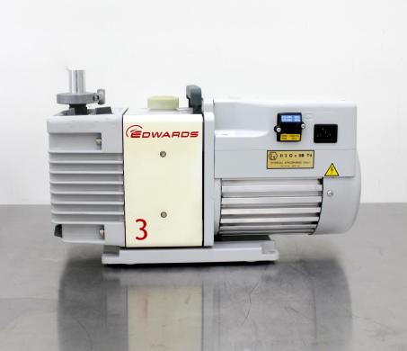 Edwards RV3 Rotary Vane Vacuum Pump 2 Microns Inlet & Exhaust Flanges-cover