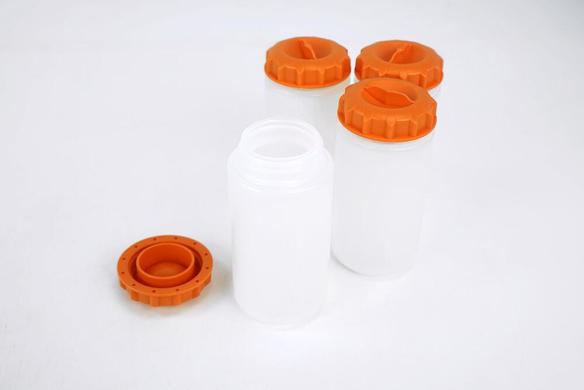 Qty 4 Corning 431841 250 mL Polypropylene Centrifuge Bottles with Seal Caps-cover