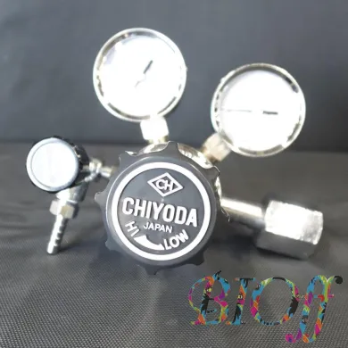 Chiyoda Seiki BHN-3 Gas Regulator for CO2 and CO2+N2 Microflow Control