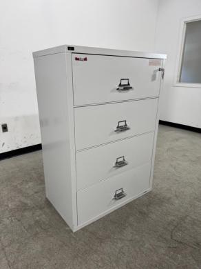 FireKing 4 Drawer Fire Resistant Filing Cabinet for Secure Document Storage-cover