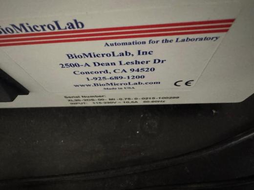 BioMicroLab XL20 Automated Liquid Handling System with 24-Sample Capacity-cover