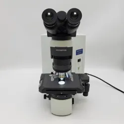 Olympus BX45 Compound Microscope with Tilting Binocular Head and 100x Oil Objective, 3 of 7