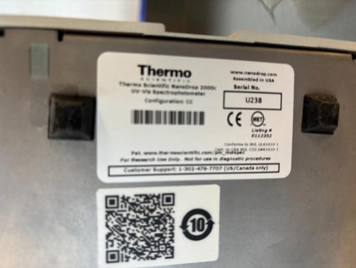Thermo NanoDrop 2000c Spectrophotometer-cover