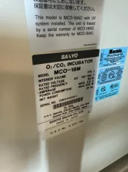Sanyo Incu-Safe Double Stack CO2 Incubator MCO-18M for Controlled Cell Culture, 4 of 4