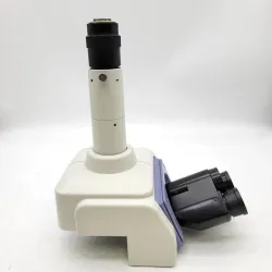 Nikon Eclipse E800 Trinocular Microscope with Tilting Ergo Head and Camera Adapter, 2 of 5
