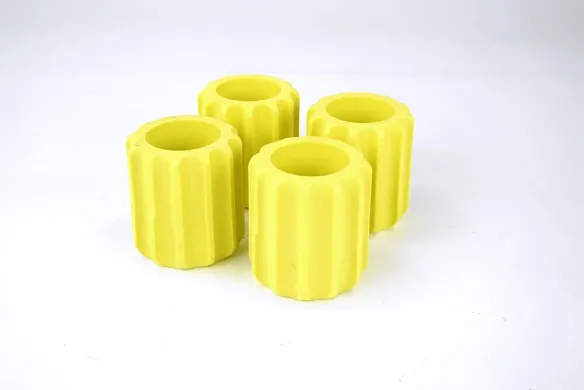Beckman 349946 Polypropylene Bottle Adapter Sleeve, 62 mm Diameter, 4-Pack