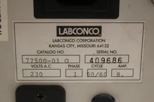 Labconco FreeZone 4.5 Liter Benchtop Freeze Dryer with Welch Vacuum Pump, 5 of 6