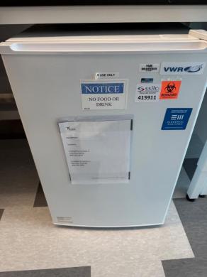 VWR General Purpose Laboratory Refrigerator/Freezer for Sample Storage-cover