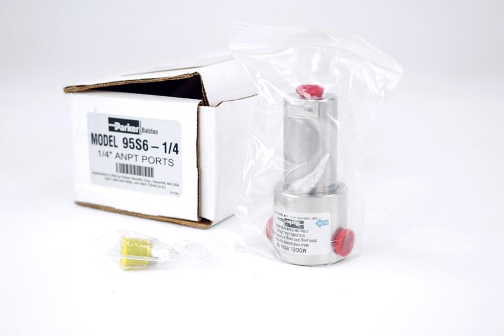Parker Hannifin 95-S6 Laboratory Valve with 1/4-Inch ANPT Ports