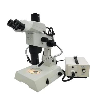 Olympus SZX12 Trinocular Stereo Microscope with Transmitted and Reflected Illumination