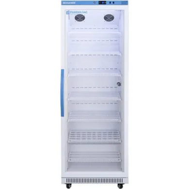 Accucold ARG18PV 18 Cu. Ft. Glass Door Upright Vaccine Refrigerator for Pharmacy and Medical Use
