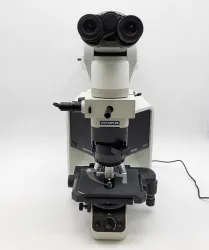 Olympus Microscope BX46 with Telescoping Head, Dual View Bridge & 2x Pathology, 2 of 8