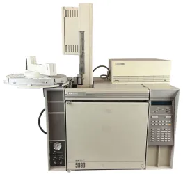 HP 5890 Series Gas Chromatograph with 5972 Mass Selective Detector GC-MS System, 2 of 42